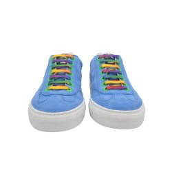Sneakers PS Roma  light blue Rainbow