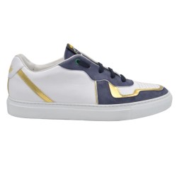 Sneakers Fatte a mano PS Lucca Blu notte