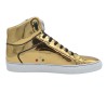 Handcrafted Sneakers PS Sebastian Gold Mirrored Leather