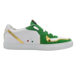 Handmade Luxury Sneakers PS Lucca Green