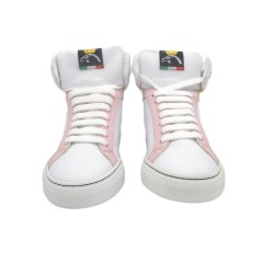 Sneakers PS Greta Biały i różowy