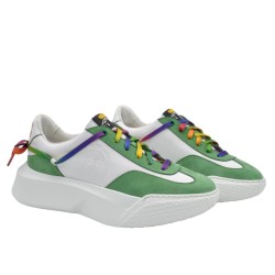 Handmade Sneakers PS Giorgia Green