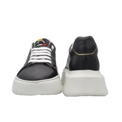 Sneakers PS alte da uomo in pelle nera