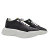 Sneakers PS alte da uomo in pelle nera