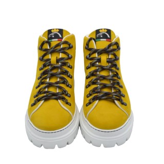 Handmade PS Boots Yellow Nubuck Handmade PS Boots Yellow Nubuck