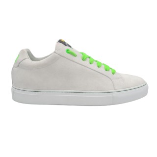 Sneakers PS Fatte a mano in pelle scamosciata Bianco