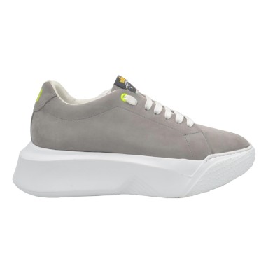 Handmade High Sneakers PS Danzica Gray
