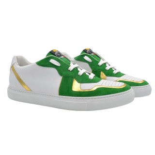 Handmade Sneakers PS Lucca Green