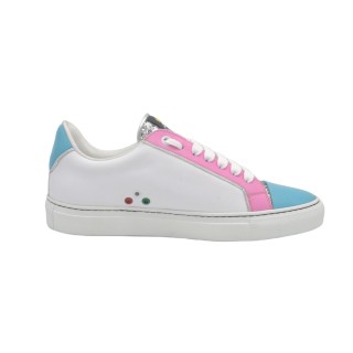Handmade Sneakers PS Silvia Pink and light blue Handmade Sneakers PS Silvia Pink and light blue