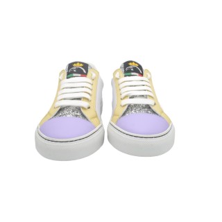 Sneakersy PS Silvia Żółty i fioletowy Sneakersy PS Silvia Żółty i fioletowy