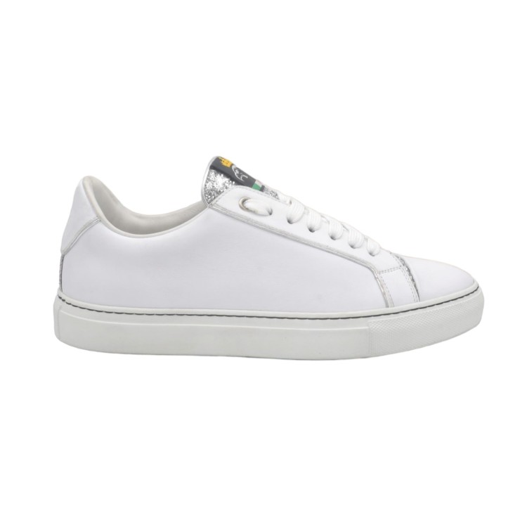 Sneakers PS Artigianali Da donna in pelle Bianca Sneakers PS Artigianali Da donna in pelle Bianca