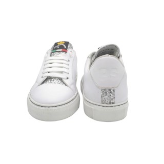 Sneakers PS Artigianali Da donna in pelle Bianca Sneakers PS Artigianali Da donna in pelle Bianca