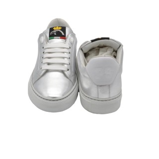 Sneakersy PS Silvia Srebrny Sneakersy PS Silvia Srebrny