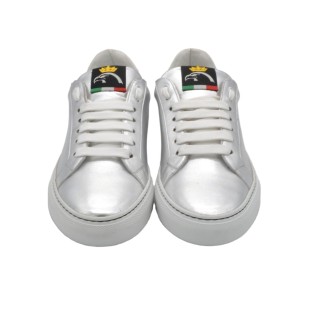 Sneakersy PS Silvia Srebrny Sneakersy PS Silvia Srebrny