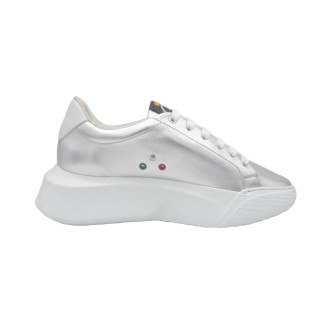 Handmade High Sneakers PS Caterina Silver Handmade High Sneakers PS Caterina Silver