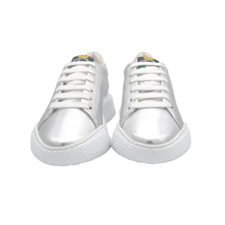 Handmade High Sneakers PS Caterina Silver Handmade High Sneakers PS Caterina Silver