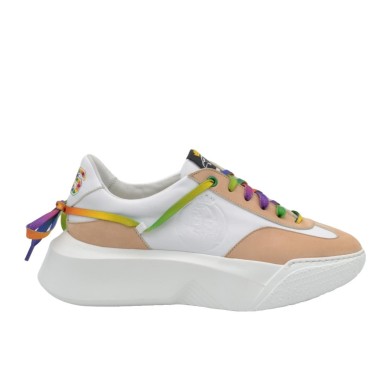 Sneakers Platform PS artigianali in pelle