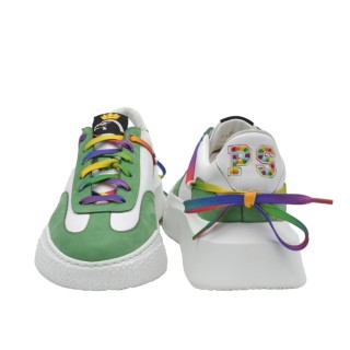 damskie Sneakersy platformą PS ze skóry damskie Sneakersy platformą PS ze skóry