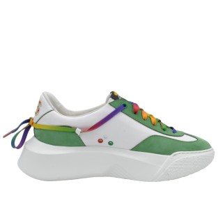 damskie Sneakersy platformą PS ze skóry damskie Sneakersy platformą PS ze skóry
