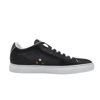 Męskie czarne zamszowe sneakersy Męskie czarne zamszowe sneakersy