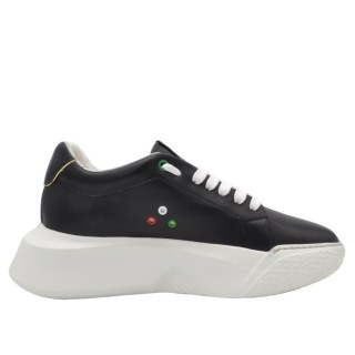 Men's black leather high PS sneakers Men's black leather high PS sneakers
