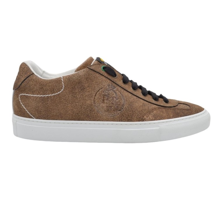 Men's Handmade PS Sneakers Vintage Brown Leather Men's Handmade PS Sneakers Vintage Brown Leather