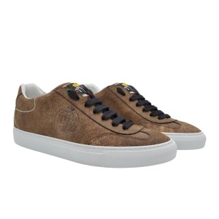 Men's Handmade PS Sneakers Vintage Brown Leather Men's Handmade PS Sneakers Vintage Brown Leather