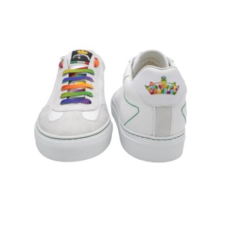 Handmade White Leather Sneakers PS Handmade White Leather Sneakers PS