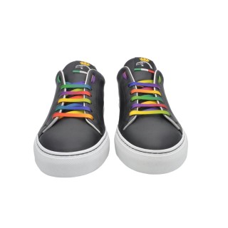 Handcrafted Black Leather Sneakers Handcrafted Black Leather Sneakers